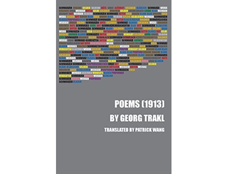 Livro Poems 1913 de Georg Trakl (Inglês)
