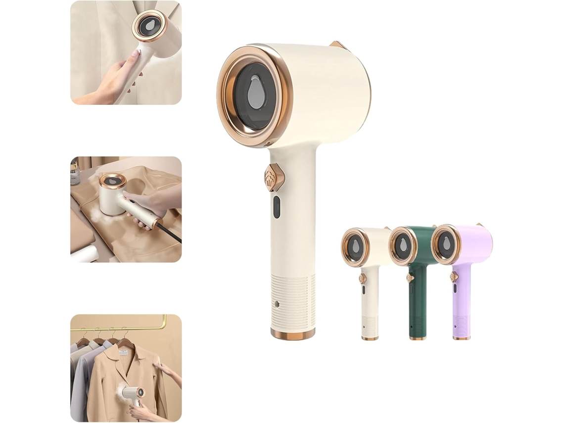 Vaporizador, Mini Máquina De Passar Roupa Portátil Vaporizador, Mini Ferro Portátil-branco Sunny Spaces