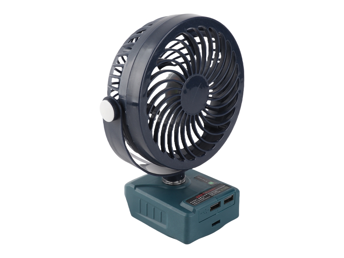 Ventilador de Mesa Sem Fio 5 Polegadas 3 Lâminas Portátil
