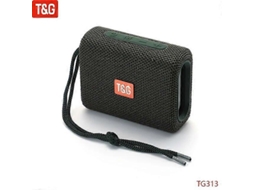 Alto Falante Portátil Tg313, Subwoofer Sem Fio Para Graves, Alto Falante À Prova Dágua Com Suporte Para Cartão Tf, Alto Falante Estéreo Usb Olysi Shop