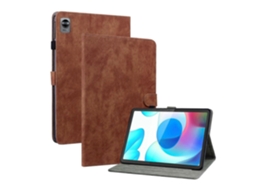 Capa De Pu Para Tablet Realme Pad Mini 8.7 Com Estampa De Tigre