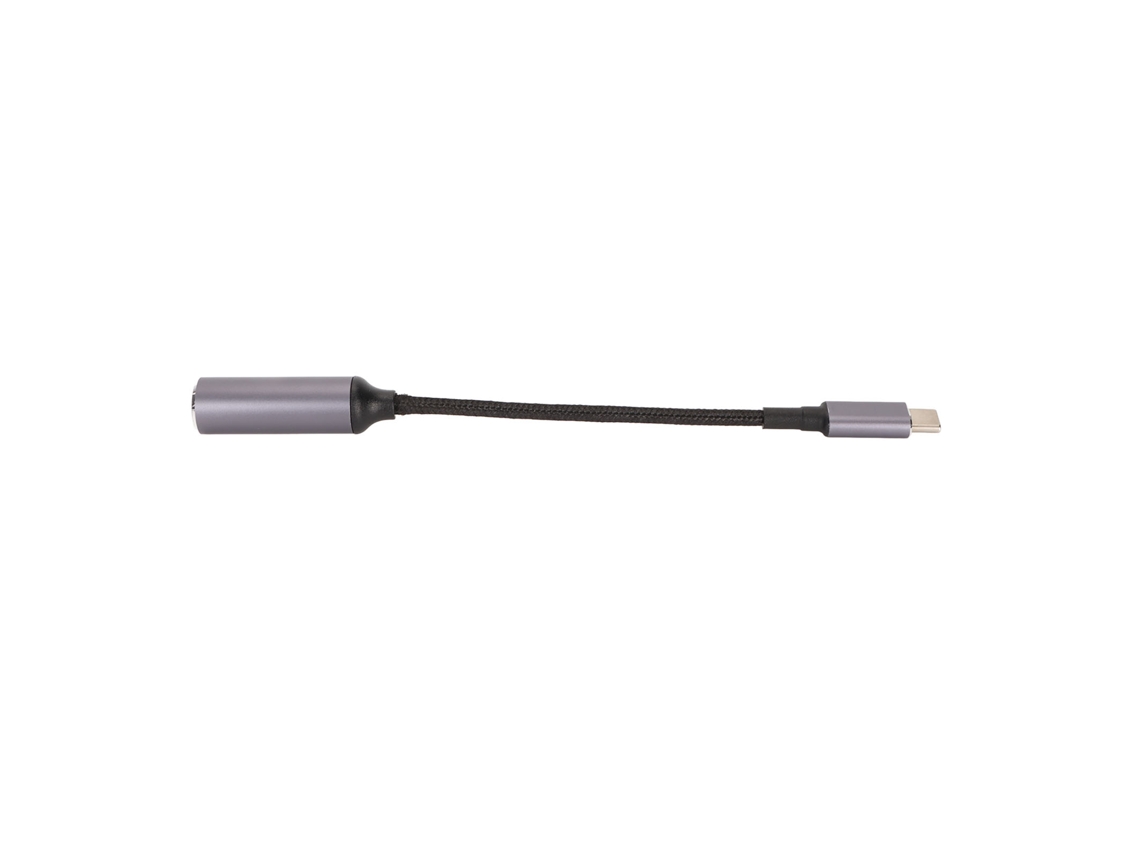 2026zentro-cabo De Carregamento Dc 5.5mmx1.7mm Fêmea Para Type C Macho 100w Pd Com Chip De Identificação Para Celular E Tablet