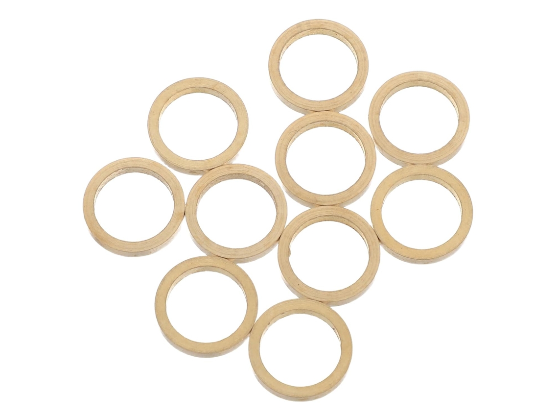 Conjunto De 10 Arruelas Planas Métricas De Cobre Com Rolamentos Para Portas.