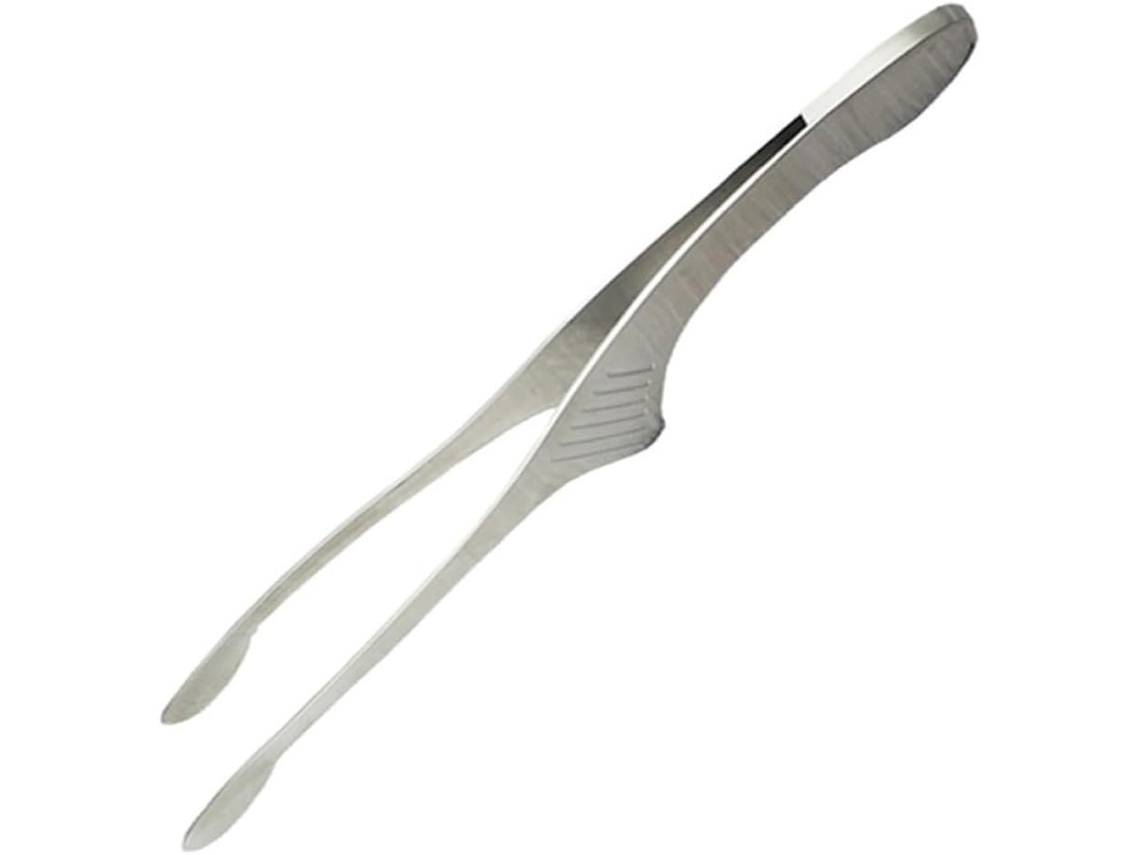 Pinça Para Churrasco, Pinça Longa De Aço Inoxidável Para Alimentos, Resistente Ao Calor E À Ferrugem, Para Cozinha E