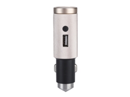 Carregador Usb Portátil para Carro com Recarga Rápida e Lanterna MARACA