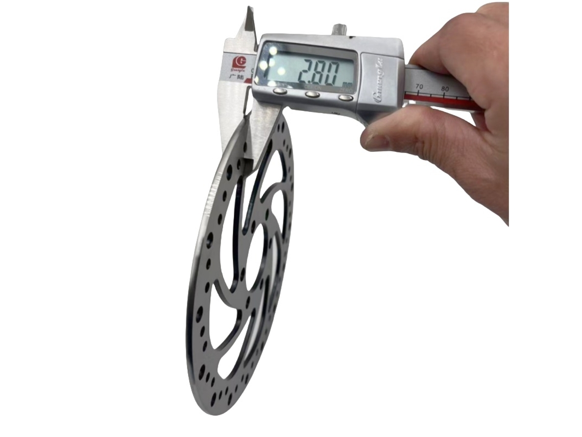 Lurelia Disco De Travão Mtb/e-bike 160/180 Mm, 2,8 Mm, 6 Parafusos 44/48 Mm