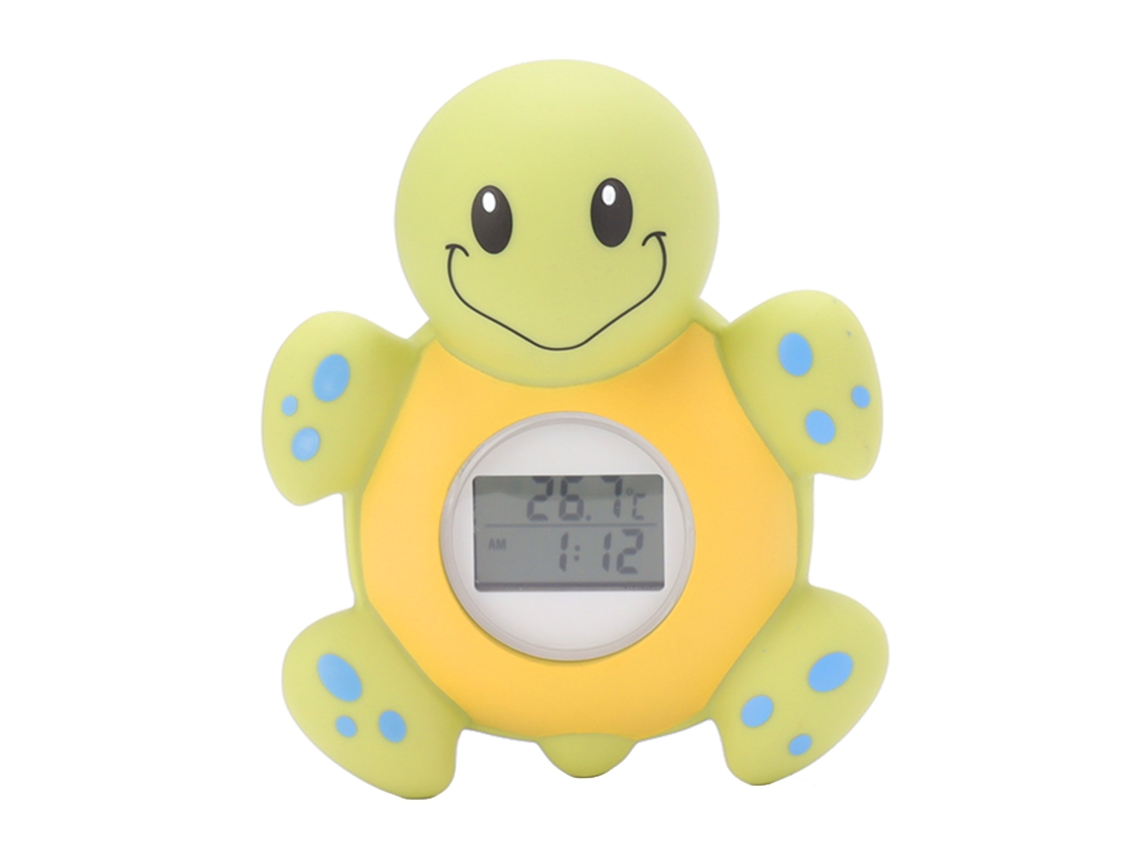 Mali termômetro de Banho para Bebê Inteligente Cute Tartaruga com Alerta de Temperatura