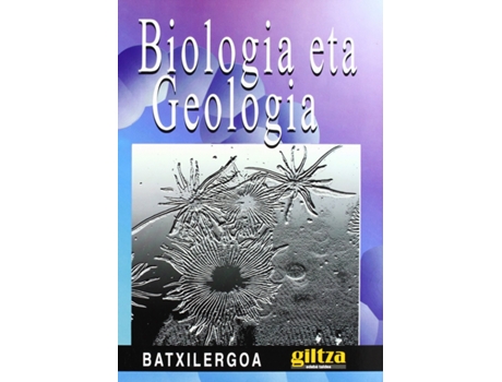 Livro Biologia Eta Geologia 1º Batxilergoa 2016 de VVAA (Basco)
