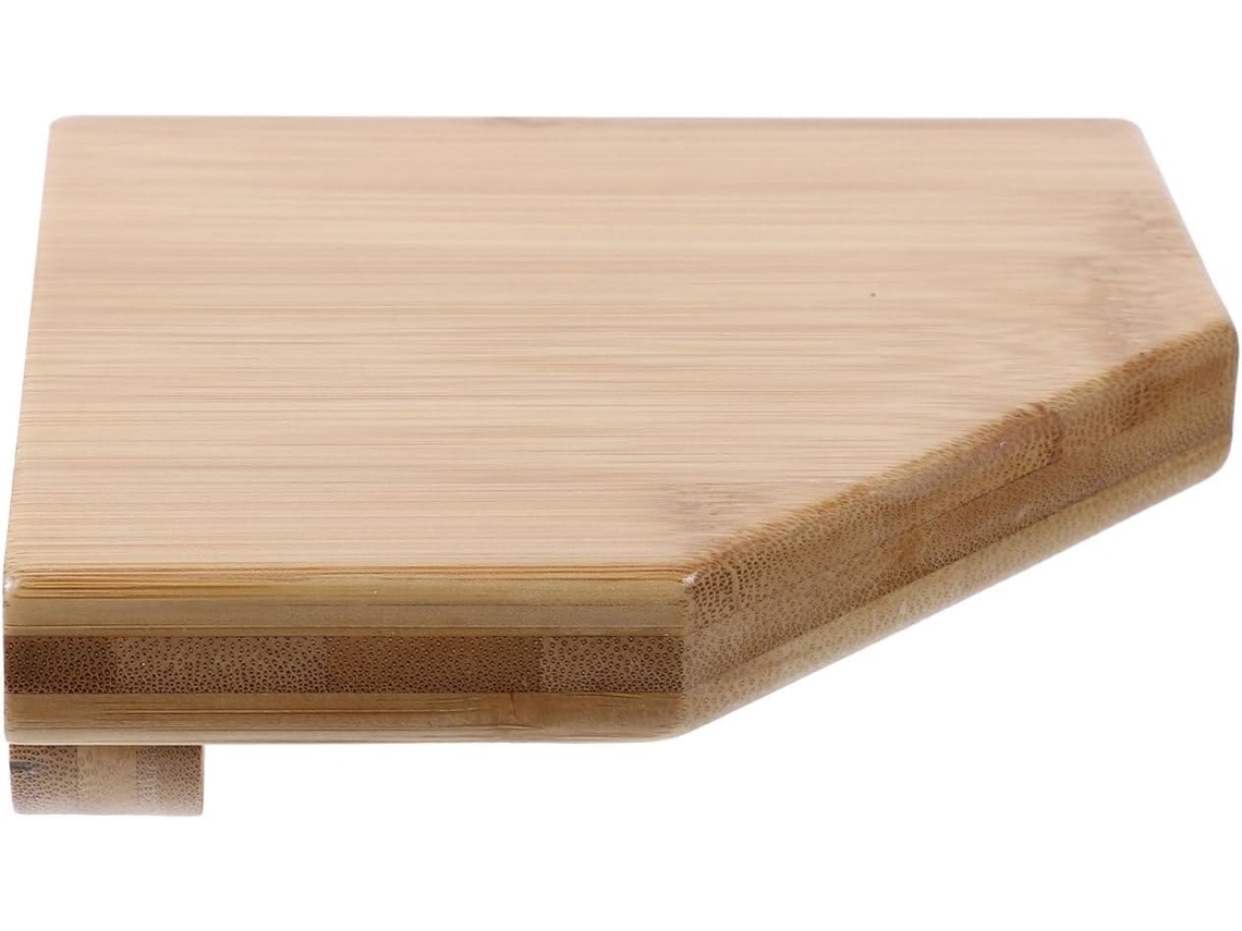 Prateleira De Canto Parede Sem Furos Partykindom Com Suporte Para Armazenamento, Design Simples Para Banheiro E Cozinha