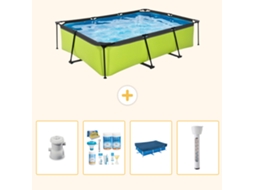 Exit-toys Piscina Exit Retangular - 300x200x65 Cm - 5-peças S237