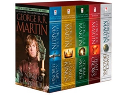 Livro A Song Of Ice And Fire Boxset Volumes 1-5 de George R Martin (Inglês)