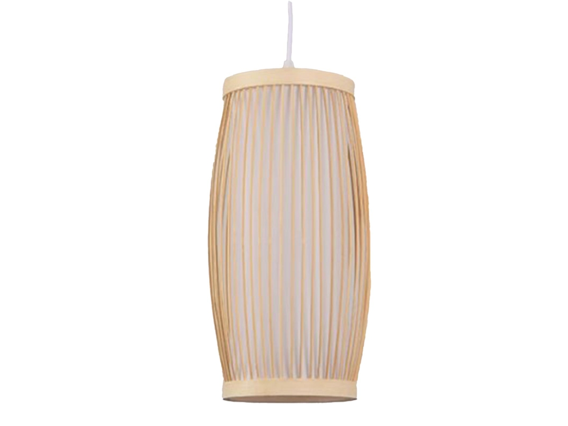 Luminária Pendente de Bambu em Estilo Chinês CHABERLU