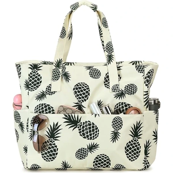 Bolsa de Praia AQUAFORGE Grande com Zíper, Impermeável, Resistente à Areia