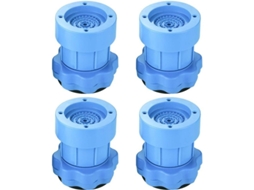 Amortiguador De Vibração Ajustável Para Lavadora E Secadora 8-9,5 Cm Azul