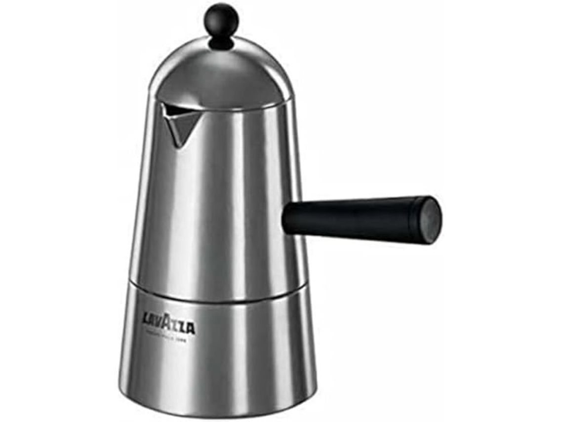 LAVAZZA Ilsa Carmencita Cafeteira de Alumínio Alça Preta 6 Xícaras