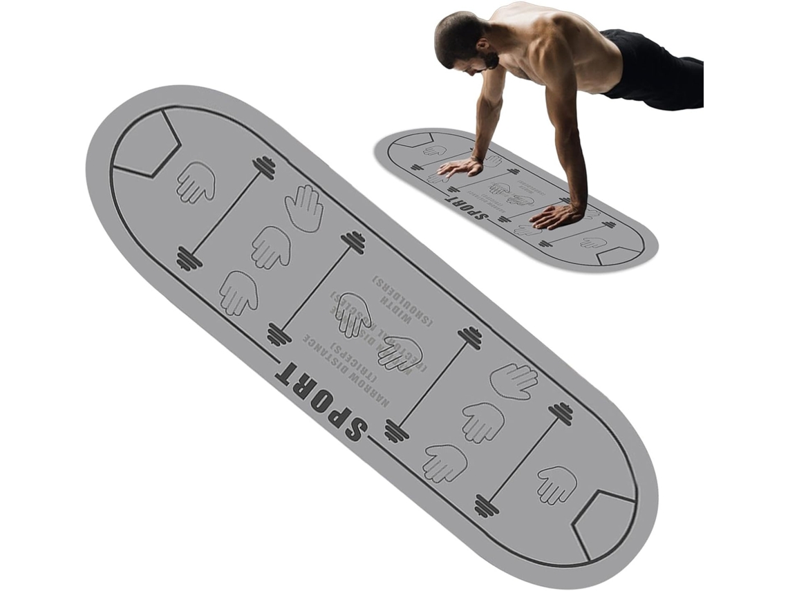 Tapete de Exercícios, Treinamento Equipamento Exercícios para Músculos do Peito no Chão com Marcadores