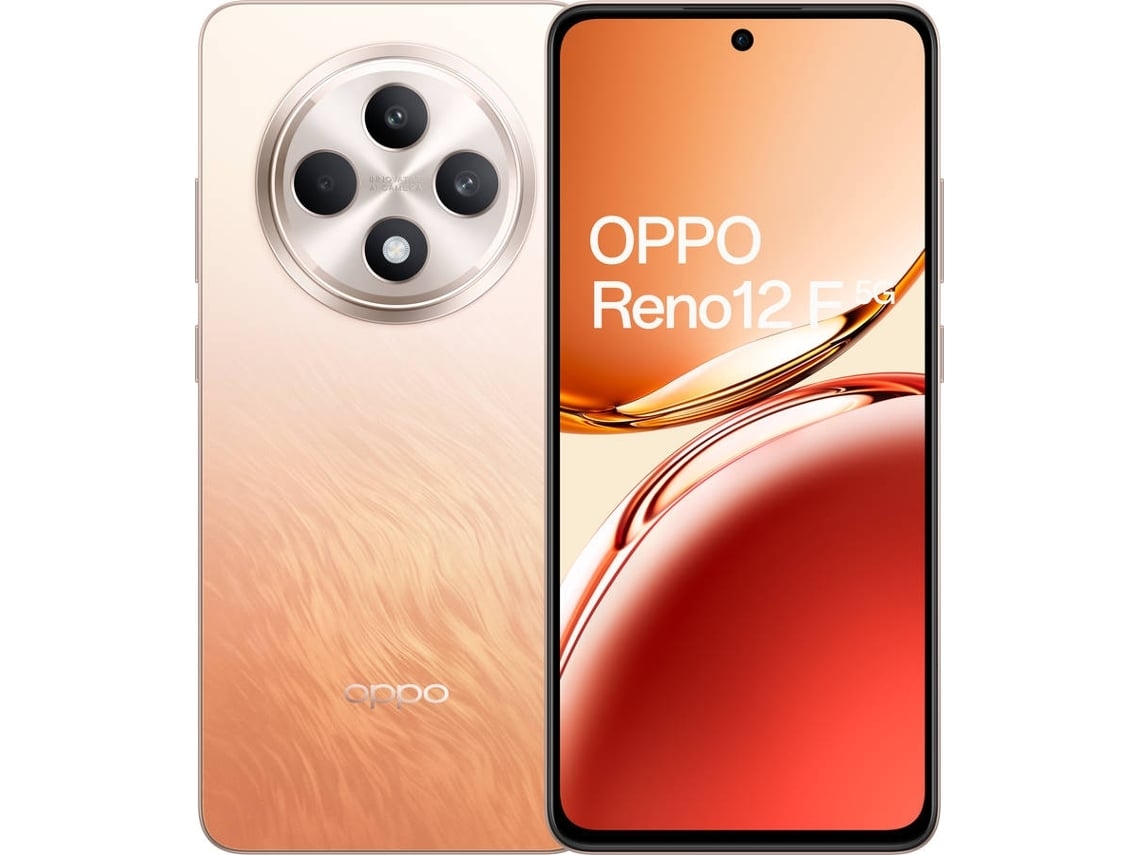 Smartphone OPPO Reno 12 F 5G (Outlet Caixa Aberta - 6.67'' - 8 GB - 256 GB - Laranja)
