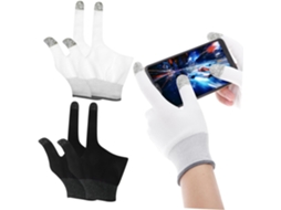 Ganazono 2-pares De Protetores Dedo Reutilizáveis Para Celular, Grafite, Adequados Para Homens E Mulheres, Confortáveis