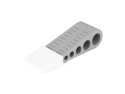 Conjunto de 4 portões de segurança para portas inferiores, antiderrapantes, atóxicos e adequados para diversos cenários.