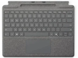 Teclado MICROSOFT Surface Pro Copilot com Armazenamento para Caneta (Platina)