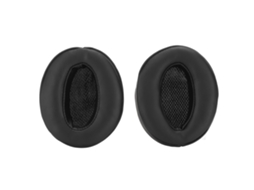 Almofadas de substituição em couro e espuma para fones Sennheiser CHABERLU