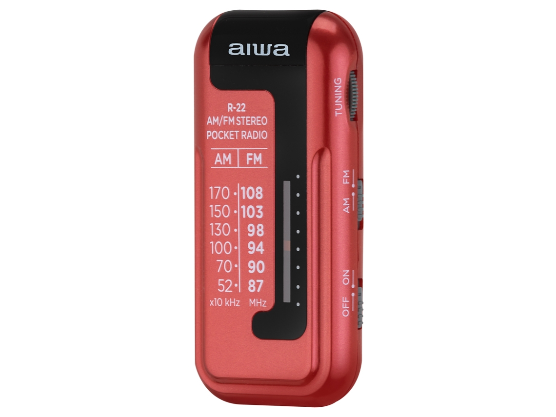 Mini Rádio De Bolso AIWA R-22Rd