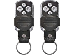 Controle Remoto Universal Para Porta De Garagem, 2 Unidades, Clonagem Elétrica, Chaveiro Universal, Controle Remoto 433mhz Para Portão De Garagem