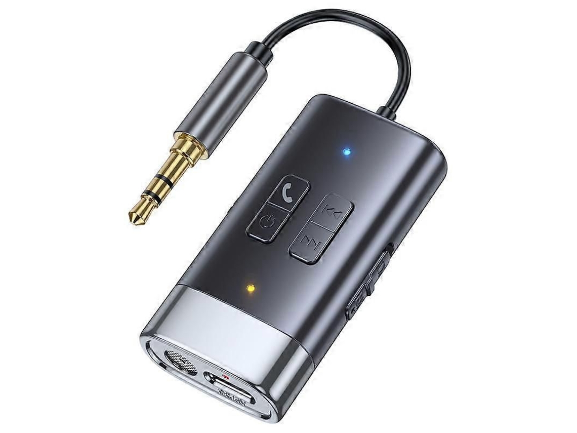 Adaptador Aux Para Carro Com Receptor E Transmissor Bluetooth 5.4 G76