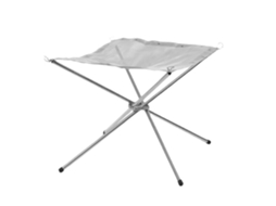 Rack de Fogo Portátil para Camping 42x42cm