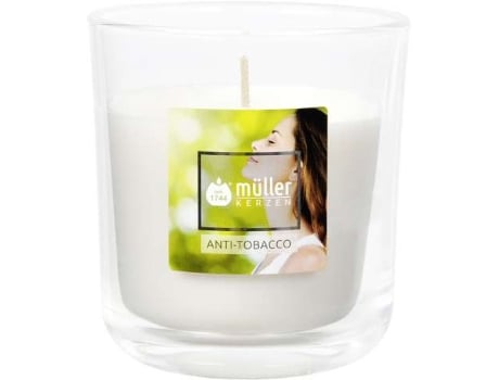 Vela Perfumada Anti-Tabaco 88X80 mm 30H