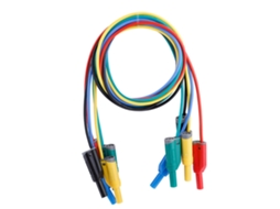Cabo Teste Banana Plug 1.4mm 5 Cores 1m