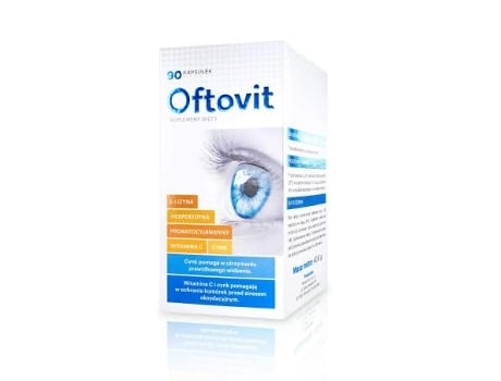 Puwer Oftovit Suplemento Alimentar Em Cápsulas 90 Unidades Puwer Polska