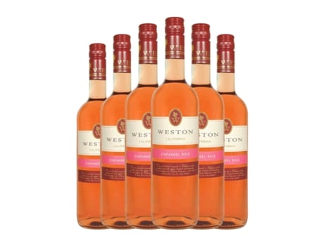 Vinho rosé WESTEN ESTATE Weston Rosé Zinfandel California (0.75 L - 6 Unidades)