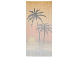 Vidaxl Cortina Mosquiteira Em Bambu 90x200 Cm