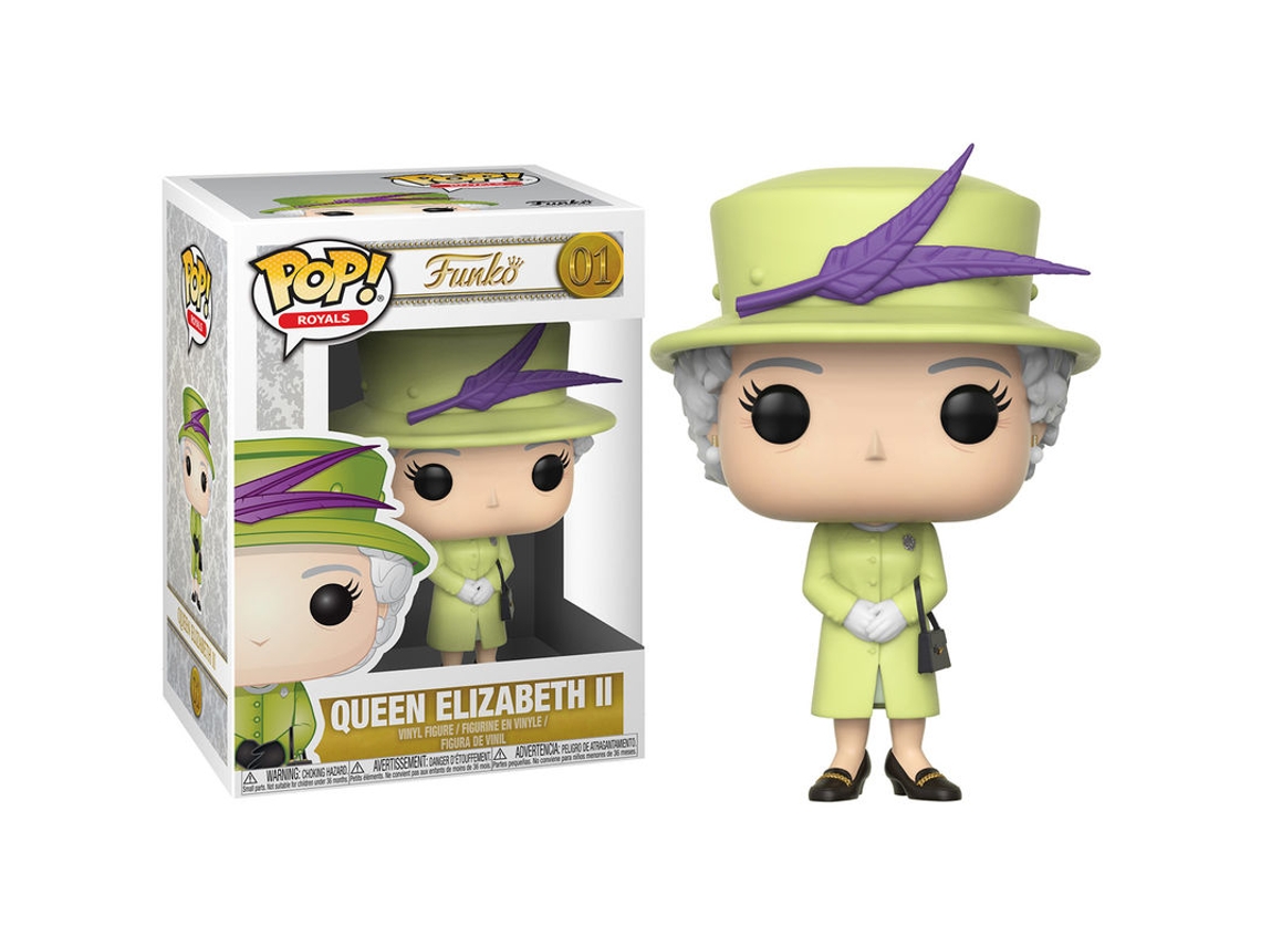 Figura Pop Casamento Real Rainha Isabel Ii