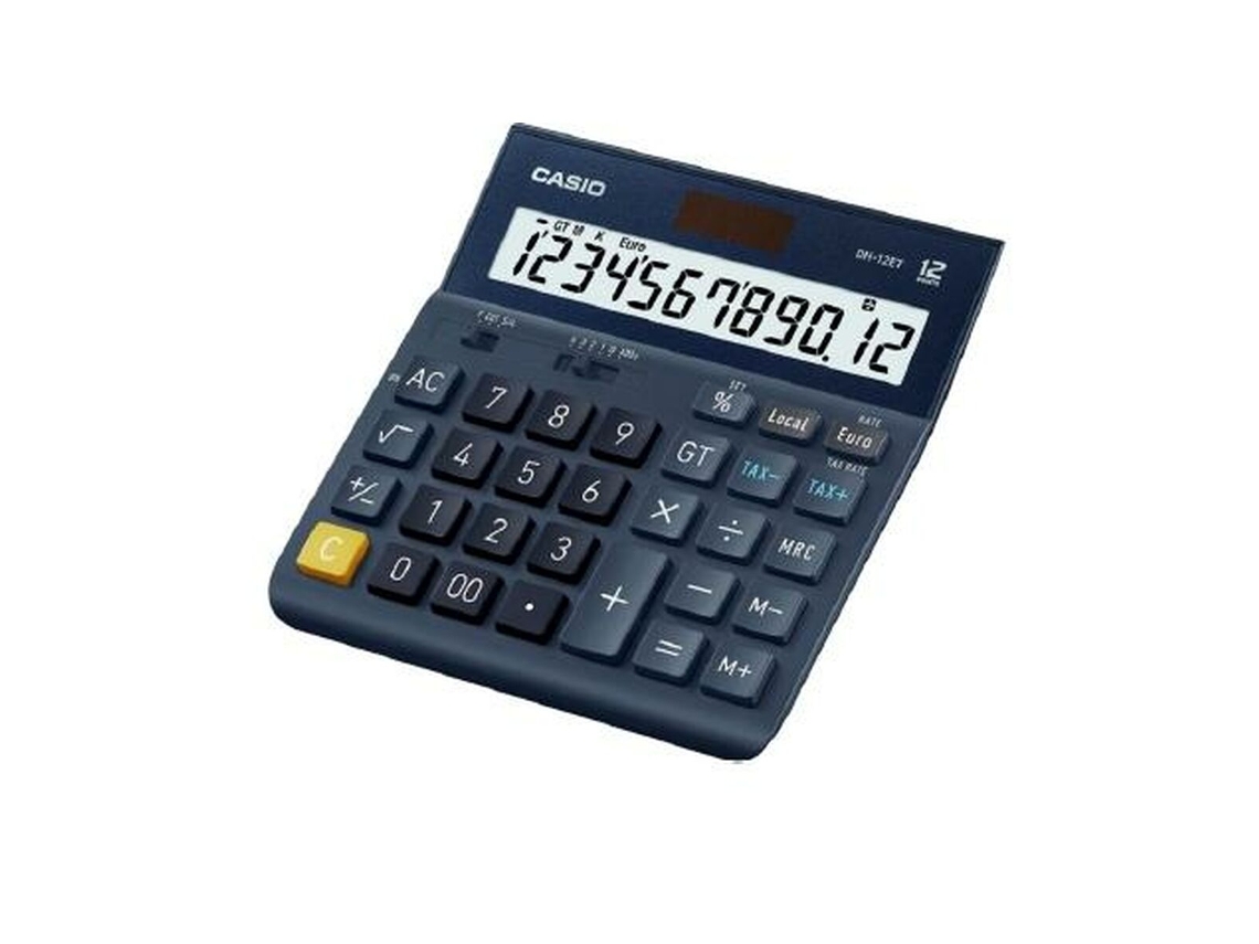 Calculadora CASIO Dh-12Et Preto