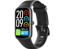 Relógio inteligente resistente à água com tela sensível ao toque, rastreador de atividades, fitness, monitor de sono e frequência cardíaca Bestvite (preto)