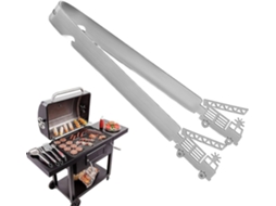 Pinça Para Churrasco Em Aço Inoxidável, 29cm