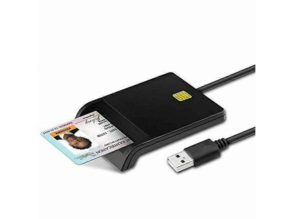 Leitor De Cartão Com Chip Usb 2.0, Leitor De Cartão Sim, Leitor De Cartão De Identificação Portátil Aquaforge