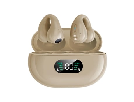 Auricular Tws Ergonomic Bluetooth 5.3 Modelo Pittsburgh Bege Bolaris