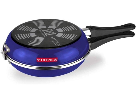 Frigideira  71SAOMMAA24 (Azul - Aço Vitrificado - 24 cm)