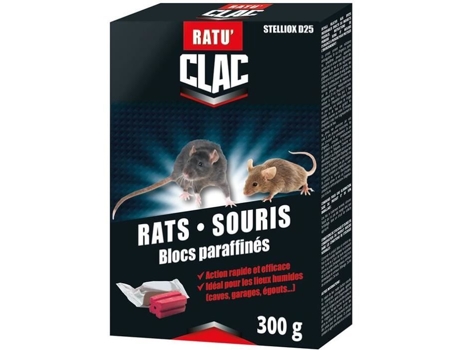 Ratuclac Bloco De Parafina Rato Rato 300 G Kitchen King