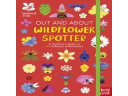 Livro National Trust Out and About Wildflower Spotter de Tegen Evans (Inglês)