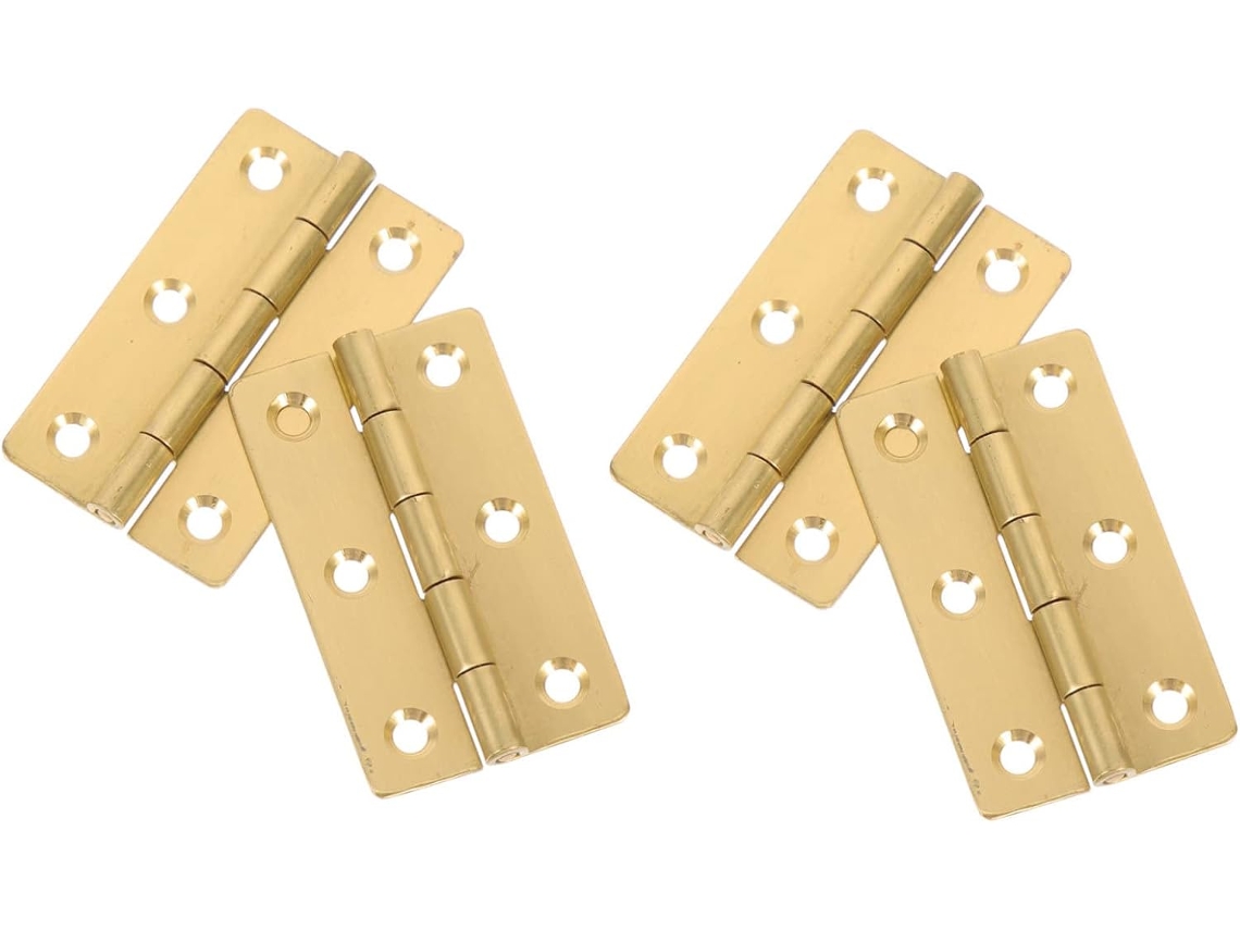 Conjunto De 4 Piano Em Cobre Dourado Com Grossos Para E Reparo Caixas