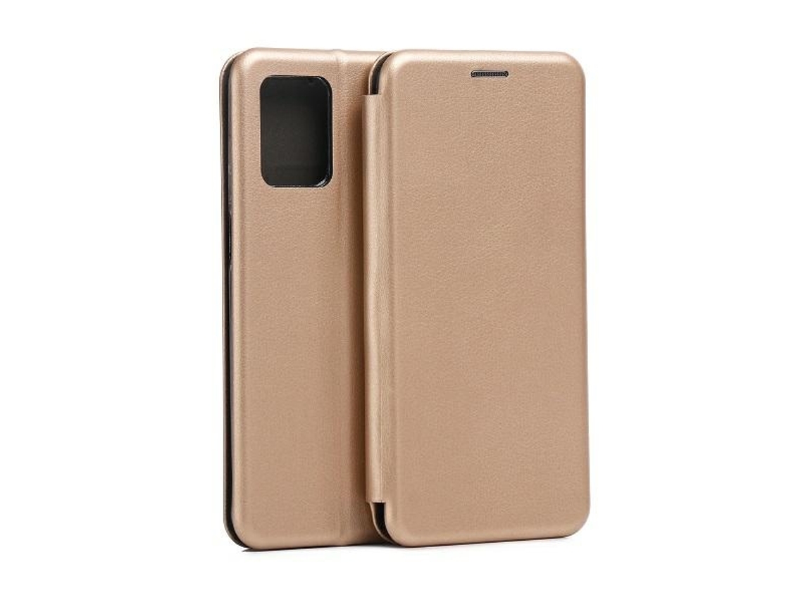Capa para Motorola Motorola Moto G73 5G BELINE Pele Sintética Magnética Dourado