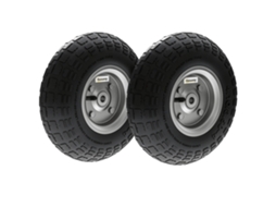 Conjunto de 2 Rodas para Carrinho de Mão 25,5 cm SINI TECH STORE