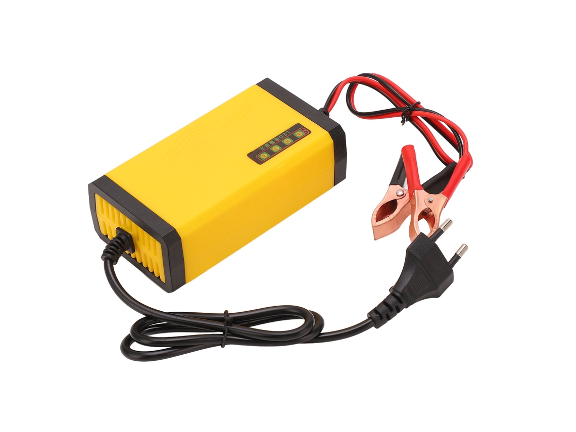 Carregador De Bateria 12v Laxiscreed Com Display Lcd E Funcionalidades Multi-uso
