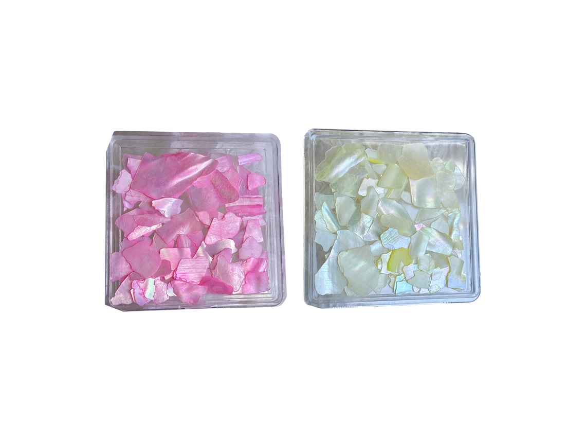 2 Caixas de Acessórios de Unhas Ultra-Finos de Cor Fantasma Formato Irregular para Manicure Diy NEVEANCE
