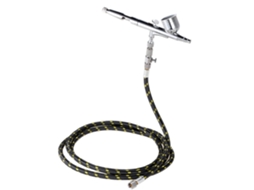 Kit de aerógrafo profissional Kkmoon com mangueira para pintura de tatuagem e modelismo, 0,2 mm, 0,3 mm, 0,5 mm, 7 cc