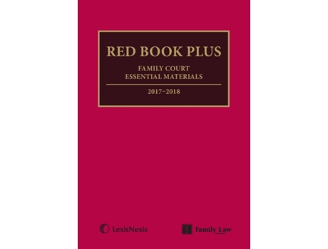 Livro Red Book Plus Family Court Essential Materials 2017-2018 de Jordan Publishing Limited (Inglês)